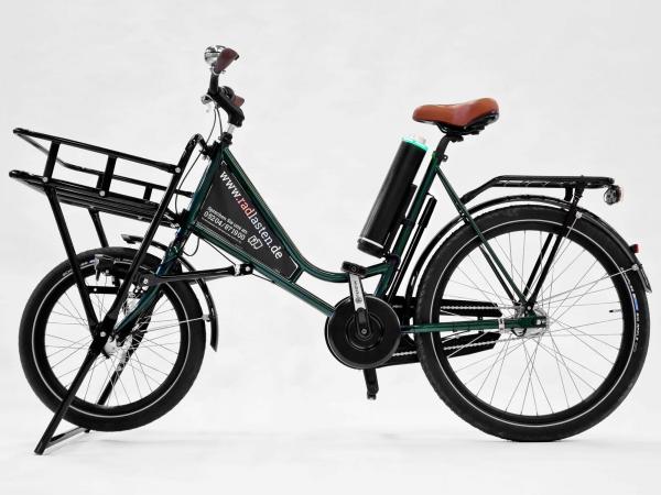 Seitenansicht Transportfahrrad mit Pendix eDrive 500 System